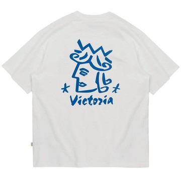 VICTORIA HK 2611002 SHARPIE QH TEE 短T (白色)