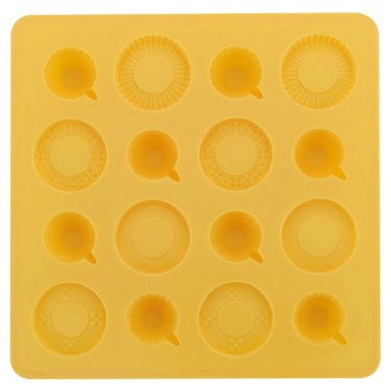 SUNCRAFT 川嶋 silicone矽膠模 巧克力模型 150g  黃色  1個