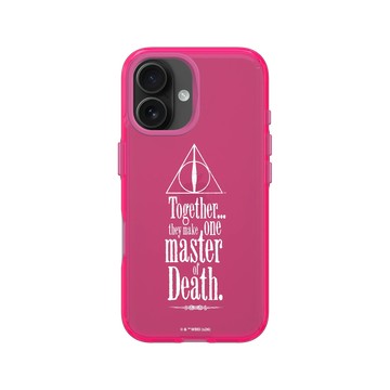 iPhone 16 Clear 粉漾桃 - 哈利波特 Harry Potter - 死神的聖物