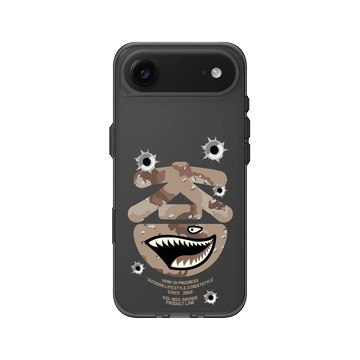 iPhone Air Clear (相機按鈕) 酷墨灰 - KID - KID沙漠迷彩款