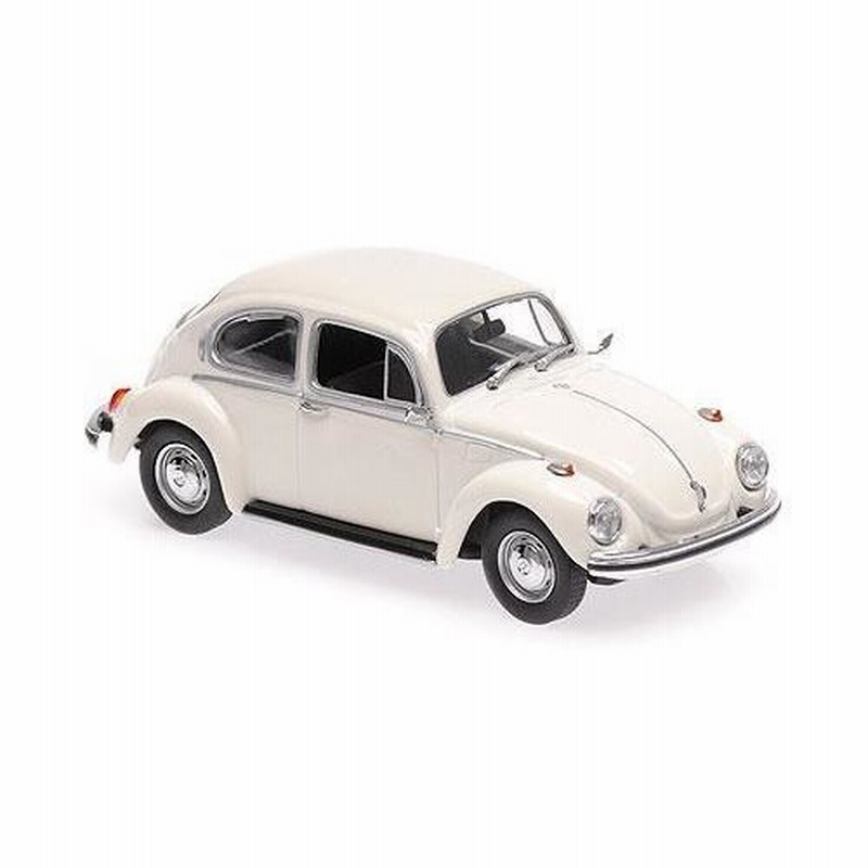 ■ミニチャンプス マキシチャンプス VW ビートル 1302 ホワイト 1/43 □ミニチャンプス マキシチャンプス VW ビートル 1302 ホワイト