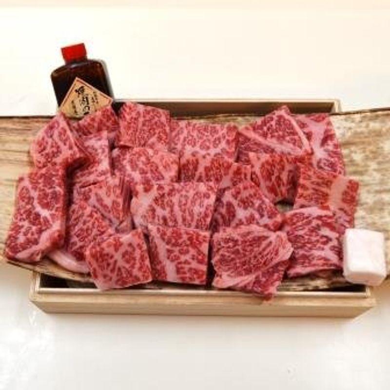 松阪牛 サーロイン ひとくち ステーキ 500ｇ 高級桐化粧箱入りギフト 焼肉のたれ小２本付