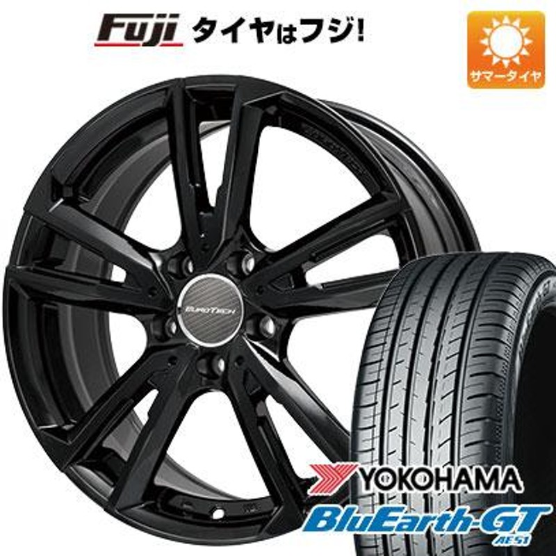 新品】輸入車用 ボルボ（V60クロスカントリー） 夏タイヤ ホイール4本セット 215/65R16 ヨコハマ ブルーアース GT AE51  ユーロテック ガヤ ソリ 16インチ | LINEショッピング