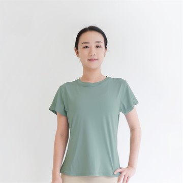 【Mukasa】DURABLE 簡約短袖運動上衣 - 忘憂草 - MUK-22041 - 多尺寸可選_廠商直送