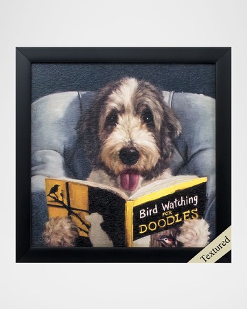 "Ornithology for Doodles" Framed Print by Lucia Heffernan