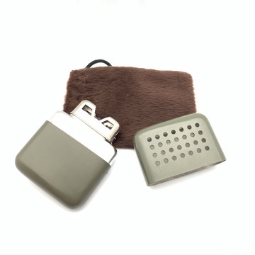 【時尚圓點方型白金懷爐】品質保證/ 暖暖包 暖蛋 暖手寶 暖爐 聖誕節交換禮物 男友貼心的選擇 (黑/墨綠/銀)【領券滿額再折千12/31止】