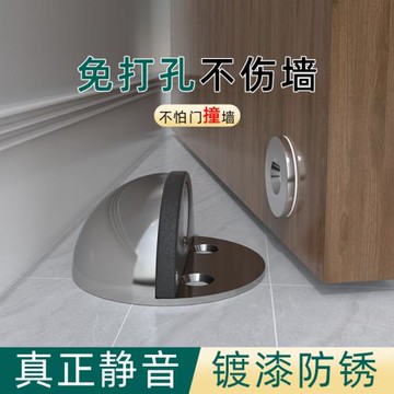 門把手防撞墊保護套入戶門防盜門靜音貼家用防磕碰神器免打孔門吸