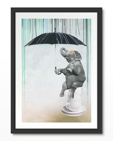 Raining Colors' Framed Wall Art