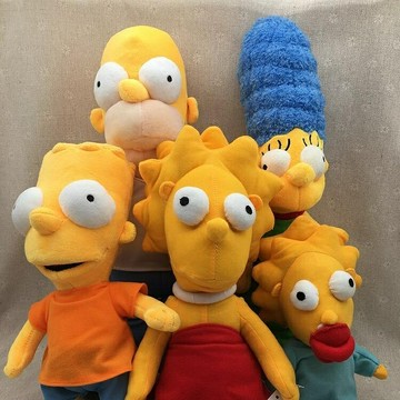 辛普森一家毛絨玩具阿森The Simpsons公仔娃娃玩偶生日禮物 玩偶/生日/情人/聖誕禮物/毛絨娃娃/抱枕娃娃