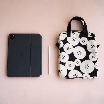 ipad pro 兩用鋪棉收納包 手提斜背 內袋 可挑選花布訂製 保護套