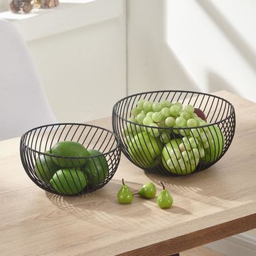 逗點 北歐風時尚簡約鐵藝水果籃 (4款任選)