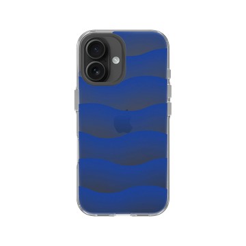 iPhone 16 Clear 透明 - Ocean Collection: Let's Sea 海洋系列：一路向海 - 海波交響（暗湧）