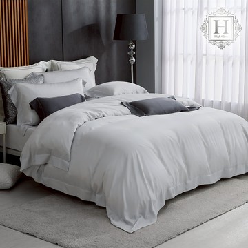 HOYA H Series 100支極緻天絲薄被套床包組｜燕麥灰｜(雙人/加大/特大)