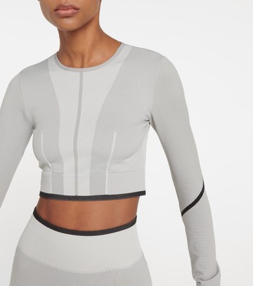 Adidas by Stella McCartney TrueStrength knit crop top