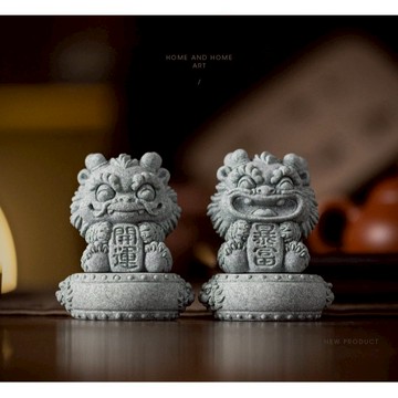 風獅爺【暴富+開運】擺件 招財暴富開運擺件 開運擺飾品 招財擺飾 茶寵擺件魚缸景觀 風獅爺擺飾