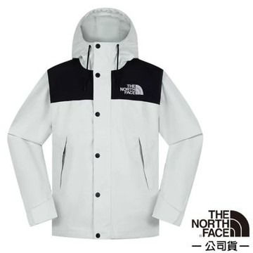 【The North Face】男 REIGN ON JACKET 透氣防水防風連帽外套.防曬風衣夾克_8FZM