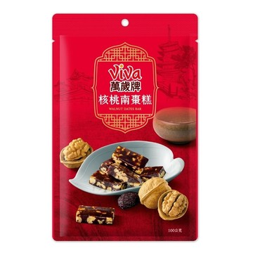 [家速配]萬歲牌核桃南棗糕100G