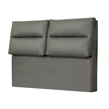 【UHO】雷傑-靠枕式6尺雙人加大貓抓皮床頭片83灰