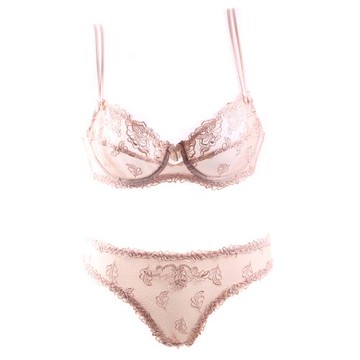 女人的秘密女大碼內衣/性感內衣套裝薄款文胸套裝蕾絲