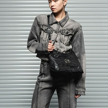 【巴黎精品】現貨+預購 真羊皮側背包真皮革單肩背包托特包手提包隨身女包包-植鞣羊皮單肩柔軟2色a1gr12