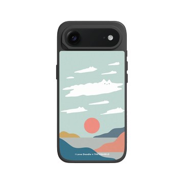 iPhone Air SolidX 黑 - ilovedoodle (Lim Heng Swee) - Cat Landscape - Cloud 貓咪雲