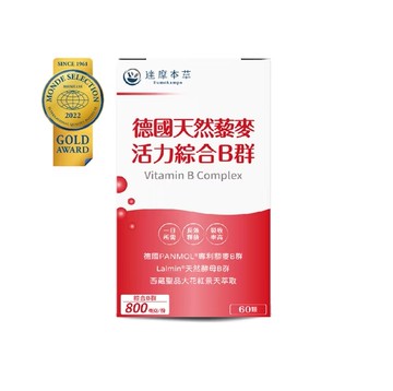 [達摩本草] 專利天然藜麥綜合B群（60顆）- [達摩本草] 專利天然藜麥綜合B群（60顆）