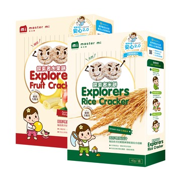 米大師 Master Mi LOVE U baby 探索者米餅系列 (40g/盒)