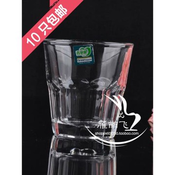 餐廳酒店玻璃杯茶杯水杯鋼化八角杯KTV酒吧啤酒杯洋酒杯洛杯餐杯