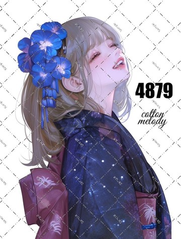 original sticker no.4879 人物貼紙 原創貼紙 原創人物貼紙 裝飾貼紙 cotton melody