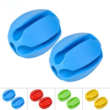 【TTFF】橡膠束竿球2只裝路亞竿收納球魚竿配件漁具配件現貨批發