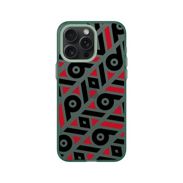 iPhone 15 Pro Max Clear 憂墨綠 - 花生騷 WasangShow - 西西利鳥圖騰