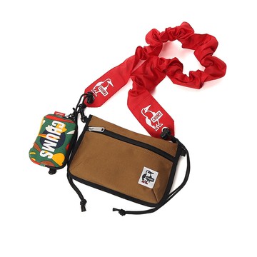 CHUMS Wearable Sling Shoulder Bag Sweat Nylon兩用造型肩背包 Big Motif CH603880Z403