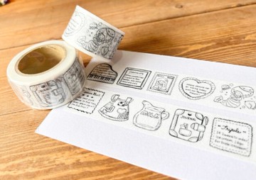 我喜愛的圖案和紙膠帶