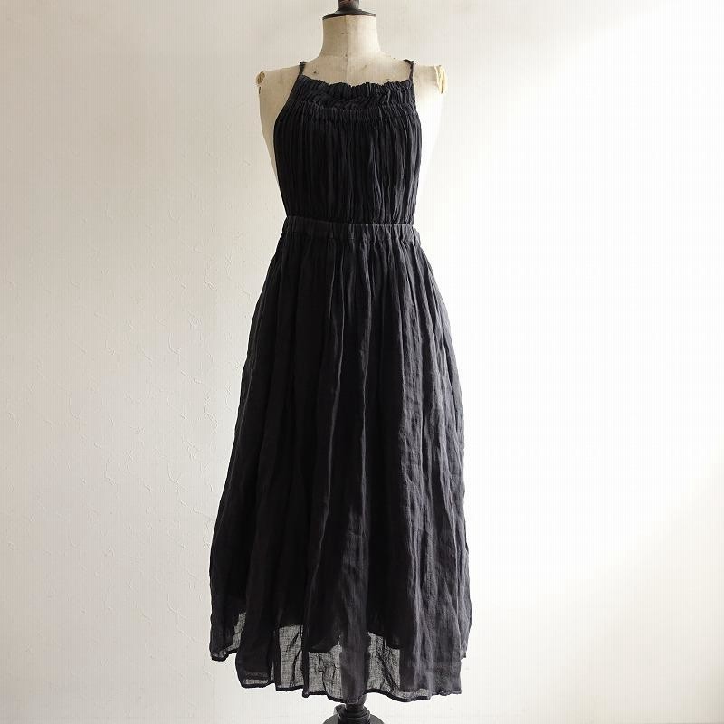 ネストローブ ガーゼエプロンワンピースとトップスのセット