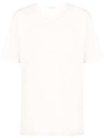Lemaire - short-sleeved cotton T-shirt - men - Cotton - XXL - Neutrals