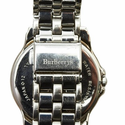 バーバリー 腕時計 5530-F52339 クオーツ ブラック文字盤 ステンレススチール メンズ BURBERRY 【中古】 |  LINEブランドカタログ