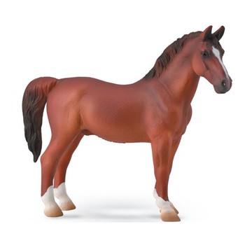 動物模型【COLLECTA 】哈克尼公馬-板栗色