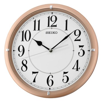 seiko SK037 精工鐘 (QXA637P) 極簡風格滑動式秒針黑白標準鐘/31*5cm｜樂天領券現折★全館特惠中★指定刷卡回饋10%