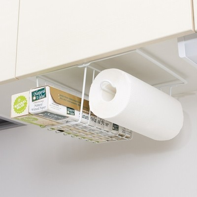 吊戸棚収納 ハンギングバスケット ファビエ ペーパーホルダースタンド 吊り戸棚収納 ラップ収納 通販 Lineポイント最大get Lineショッピング