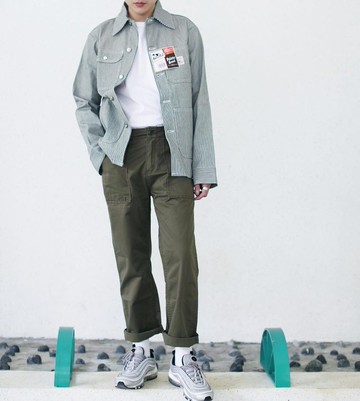 軍綠色 Fatigue pants