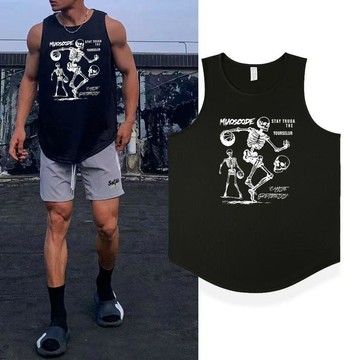 臺灣出貨 夏季籃球背心寬鬆網眼速幹投籃服無袖坎肩跑步運動健身休閒健身衣籃球短袖運動衣