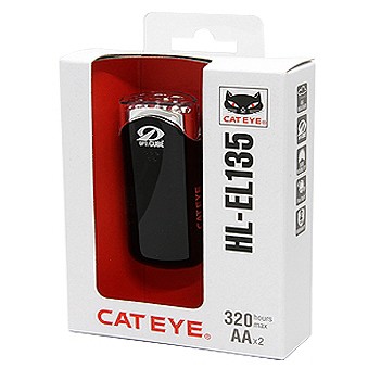 『小蔡單車』日本 CATEYE  電池型前燈HL-EL135 前燈/車燈 自行車/通晴車