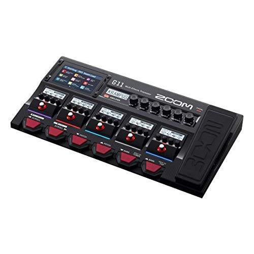 Zoom 11 Guitar Multi-Effects Processor with Expression Pedal, with Touchscr 並行輸入品