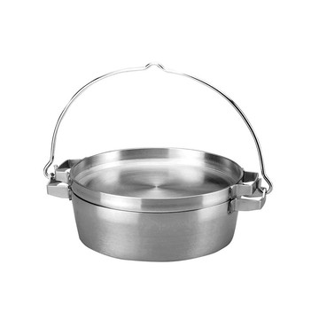 SOTO 不鏽鋼荷蘭淺鍋10吋 ST-910-HF 【野炊 / 登山 / 露營 首選】