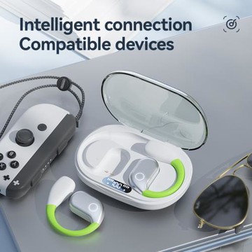 M82透明OWS耳掛式藍牙耳機跨境無線耳機華強北耳塞式降噪工廠2345