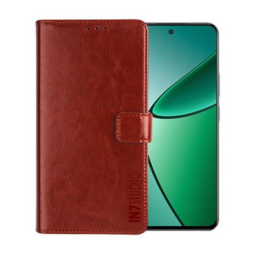 IN7 瘋馬紋 realme 12+ 5G (6.67吋) 錢包式 磁扣側掀PU皮套 吊飾孔 手機皮套保護殼