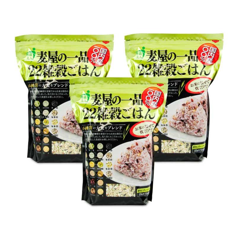 石橋工業 麦屋の一品22雑穀ごはん 30g×18本 × 3袋