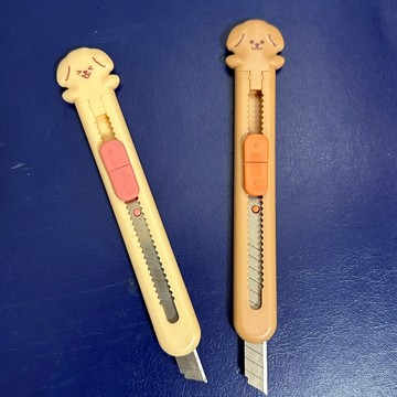 [沐木屋] 大創 狗狗造型美工刀 動物小型美工刀-