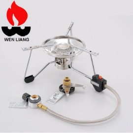 【Wen Liang 文樑 超大蜘蛛爐】9706/不鏽鋼/大蜘蛛爐/不鏽鋼爐/露營/登山