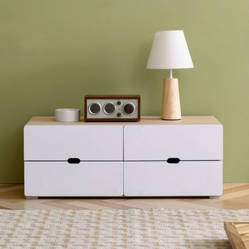 JD FURNITURE Remy 800 客廳櫃  楓木白